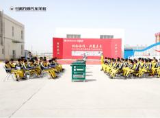 甘肃万通全国校园汽车技能争霸赛之工具复位比赛