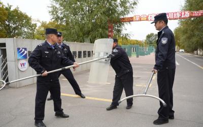 警校联动练精兵，共筑平安校园墙