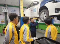 甘肃万通教学质量提升百日工程系列活动——汽车快修快保技能比赛